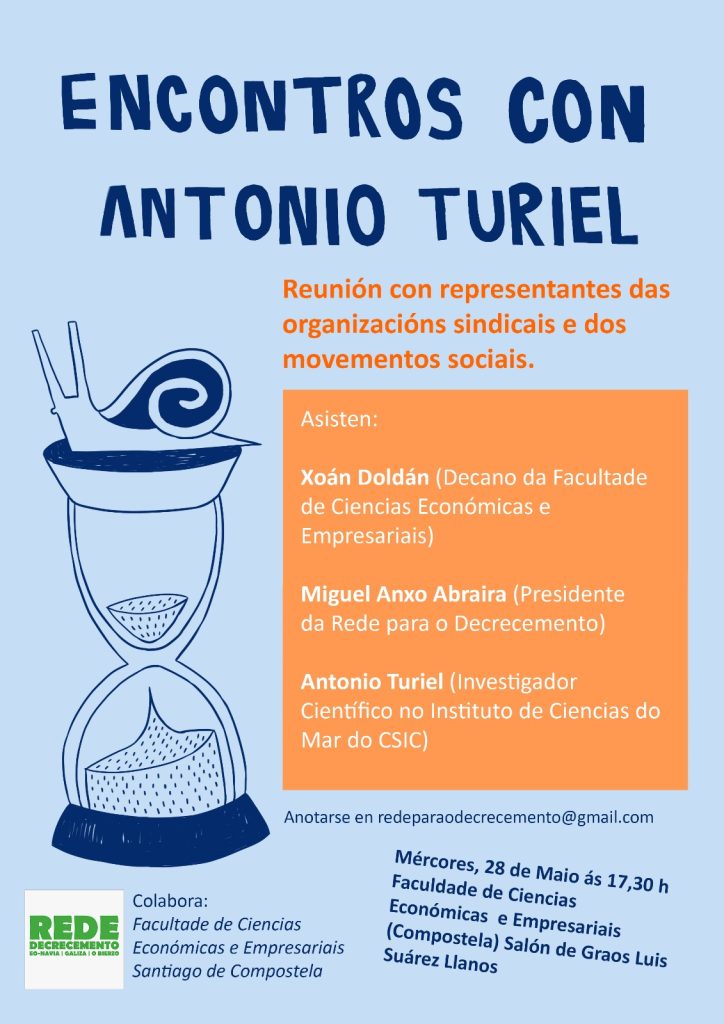 Encontros con Antonio Turiel 28 Mayo 2025 A