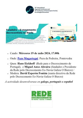 13. Faladoiro O movemento decrecentista na Iberia 2024